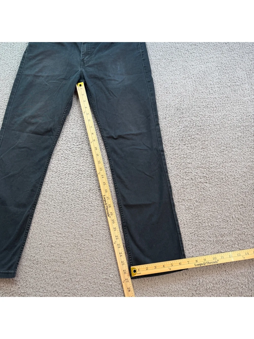 Levi’s 511 Men’s Black Jeans 32x30 Slim Fit Stretch Faded Denim